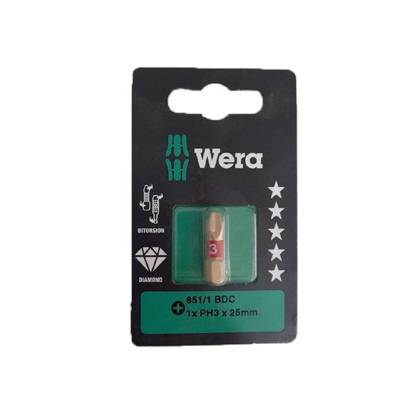 نوک پیچگوشتی wera ph3 25 mm